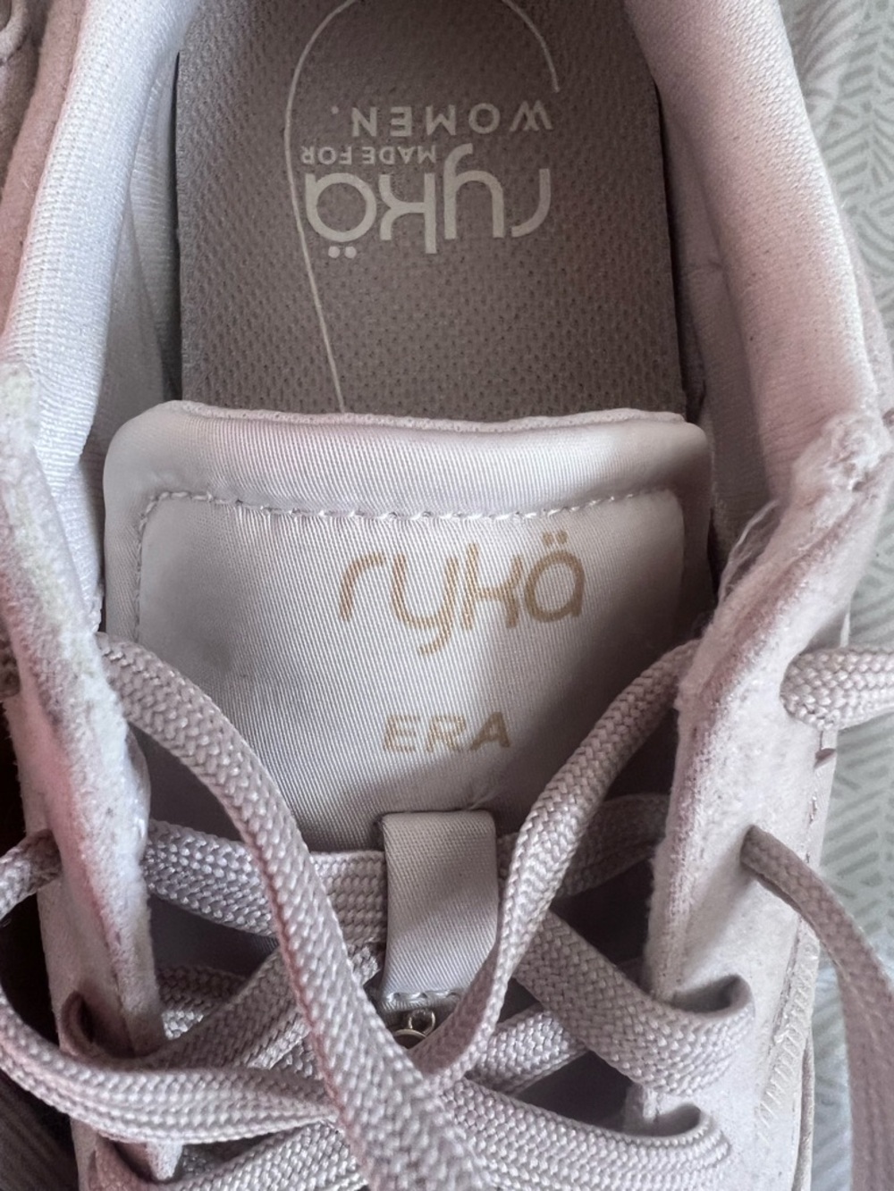 NWOT Rykä Era Lace-Up Sneakers - Terra Taupe - Size 9 - Picture 9 of 10